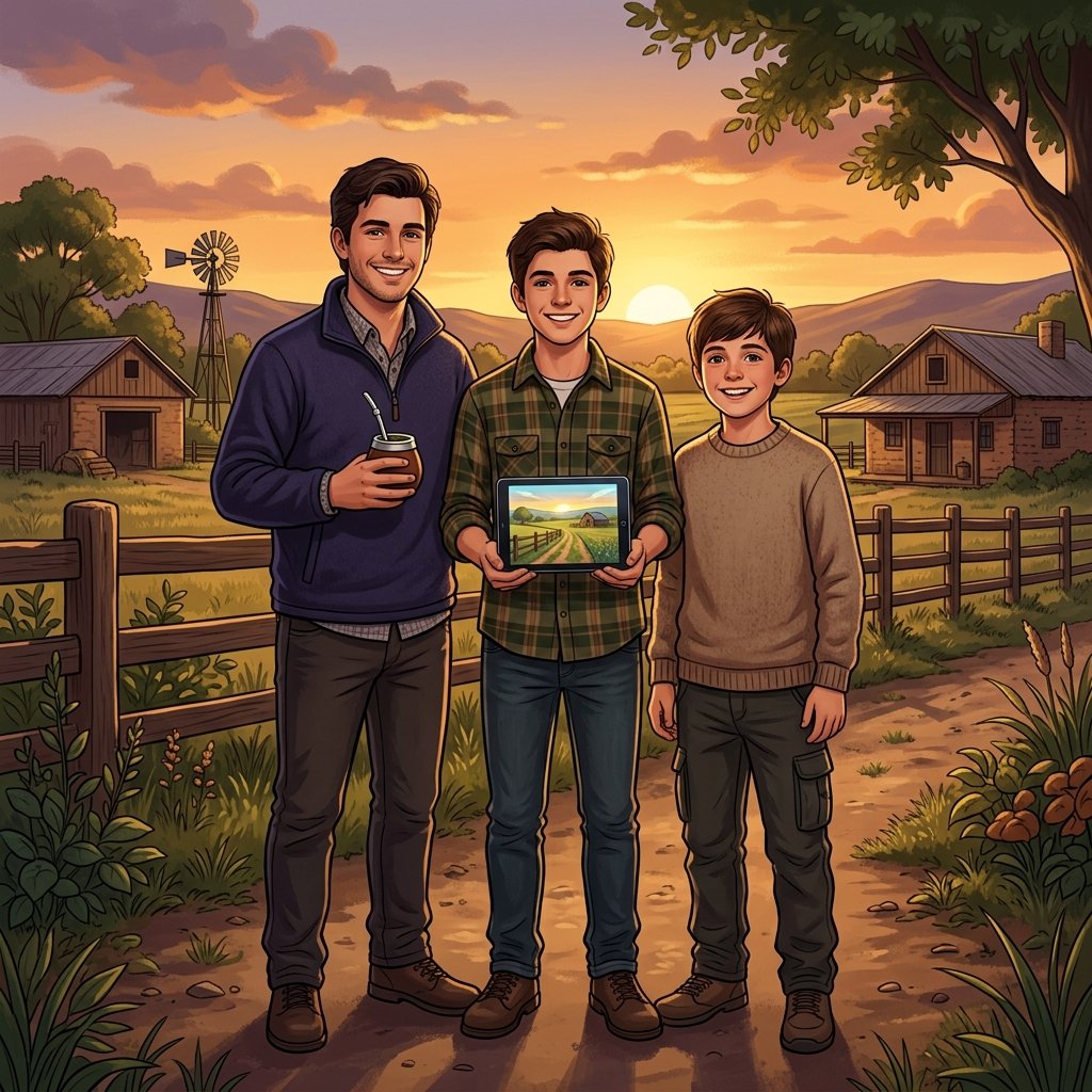 Tres hermanos argentinos creadores de vetfield.pro